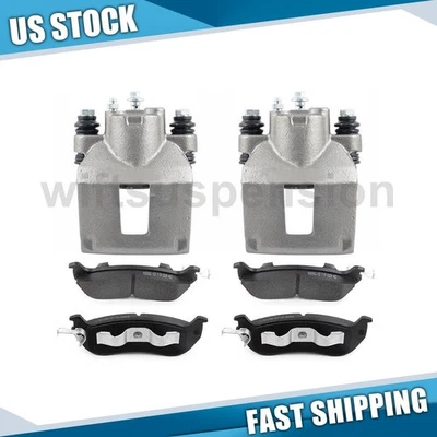 Pinza de freno trasera pastillas de cerámica para Ford Crown Victoria Lincoln Town Car Foto 1 de 4