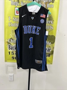 Nike Retro Vintage Throwback Zion Williamson Duke #1 Basketball Jersey Stitched - Picture 1 of 15
