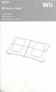 Nintendo Wii Balance Board Operations Manual Very Nice - Picture 1 of 1
