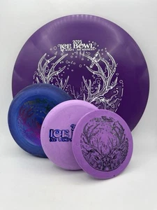 Innova Disc Golf 2025 Ice Bowl Combo Purple Star Valkyrie 171g With 3 Minis! - Picture 1 of 12