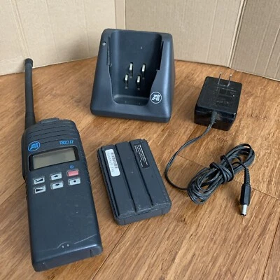 Tait T3000 II 146-174MHz VHF Radio With OEM Battery And Charging Base - image 1 of 4