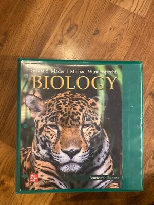 Loose leaf for Biology. mcgraw hill textbook 14th edition  - Image 1 of 4
