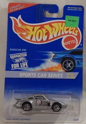 Porsche 930 Hot Wheels 1996-405 Sports Car Series 1989 Casting - Image 1 of 4