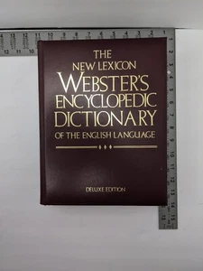 New Lexicon Websters Dictionary Of The English Language Encyclopedic - Picture 1 of 9