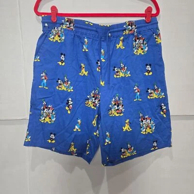 Хлопковые эластичные шорты на шнурке с персонажами Walt Disney. Размер США M. - Изображение 1 из 4