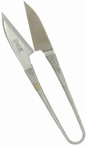 Kotobuki Japanese Thread Scissors Carbon Steel Blade Coil Wrapped Handle 893-001 - Picture 1 of 1