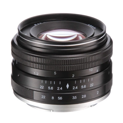 50mm f/2.0 Manual Focus MF Prime Fixed Lens for Sony E NEX a6500 a6300 a6000 - Image 1 of 4