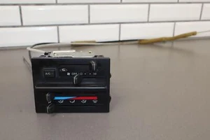 1991-1992 Toyota Land Cruiser Manual Climate Control Panel W/ Cables (Tested) - Picture 1 of 21