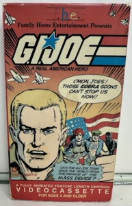 GI Joe A Real American Hero · M.A.S.S. Device Feature Length Cartoon [VHS, 1983} - Picture 1 of 6