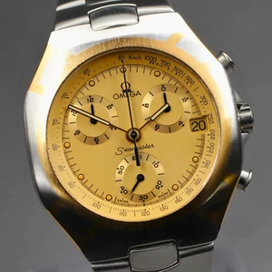 Vintage Near MINT OMEGA Polaris 386.1031.1 Cal.1675 Men's Quartz Watch 38mm 1313 - Picture 1 of 22