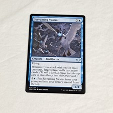 Magic The Gathering Cards MTG Screaming Swarm Irina Nordsol 075/277