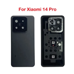 For Xiaomi 14 Pro Original Battery Cover Rear Glass Back Door with Camera Lens - Picture 1 of 7