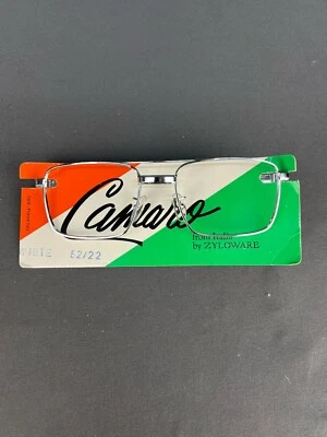 全新复古 Zyloware Camaro 白色框架 52/22 (5) — 第 1/4 张图片