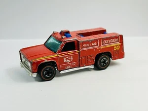 Hot Wheels Redline Emergency Unit 50 Fire Truck - Hong Kong - Picture 1 of 11