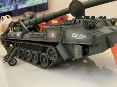 1/16 3d printed RC tank Soviet 2S7 "Pion" Self-Propelledc Gun - Image 1 of 4