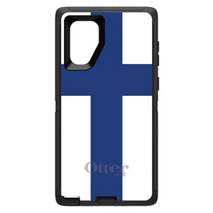 OtterBox Defender for Galaxy Note (Choose Model) Finland Flag - Picture 1 of 11