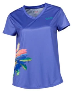 NEW World Wide Sportsman Women's Sublimation V-Neck T-Shirt Size Small - Picture 1 of 3