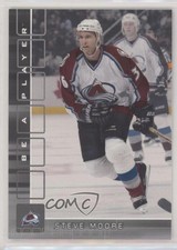 2001-02 ITG Be A Player Memorabilia Steve Moore #342 Rookie RC