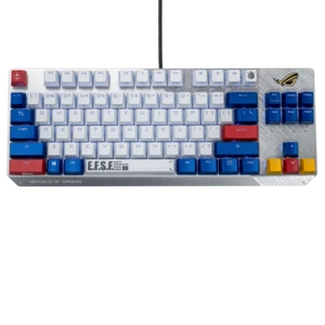 ASUS ROG Strix Scope mechanical keyboard Cherry MX Blue TKL GUNDAM EDITION new - Bild 1 von 9