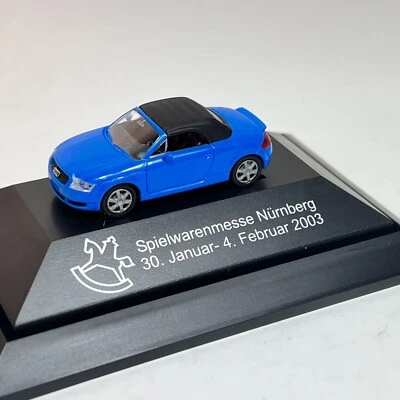 Rietze 1/87 Exclusivo Audi TT Convertible Roadster Núremberg 2003 Foto 1 de 4