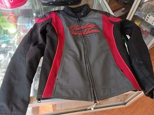 Harley-Davidson® Women's Winona Colorblocked Riding Jacket, Gray 97145-19VW - Picture 1 of 24
