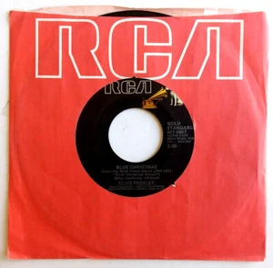 ELVIS PRESLEY - Blue Christmas / Santa Claus Is Back In Town - Vinyl 447-0647 - Imagen 1 de 5