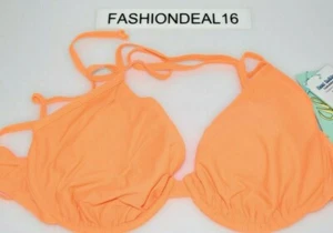 Women's Underwire Top Tangerine Orange Swimsuit - Imagen 1 de 3