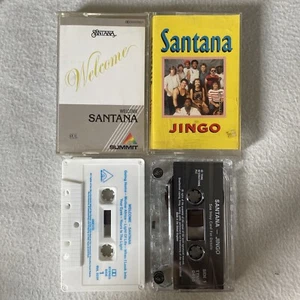 2x Santana Cassette Tapes - Welcome (SUL 3026); Jingo (TTMC 045B) - Picture 1 of 5