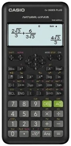 4549526612053 CASIO SCIENTIFIC CALCULATOR FX-350ESPLUS-2 BLACK, 12 DIGIT DISPLAY - Picture 1 of 1