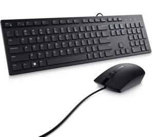(10) Dell wired mouse and keyboard combo - Picture 1 of 2