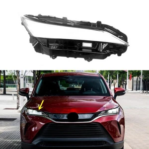 For Toyota Venza 2021-2024 Right Side Headlight Clear Lens Cover + Glue - Foto 1 di 10