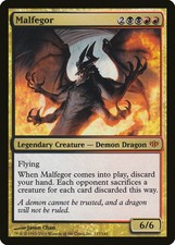 Malfegor Conflux PLD Black Red Mythic Rare MAGIC THE GATHERING CARD ABUGames