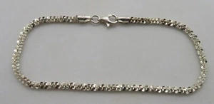 Pulsera antigua Art Deco vintage de plata de ley A - Imagen 1 de 10