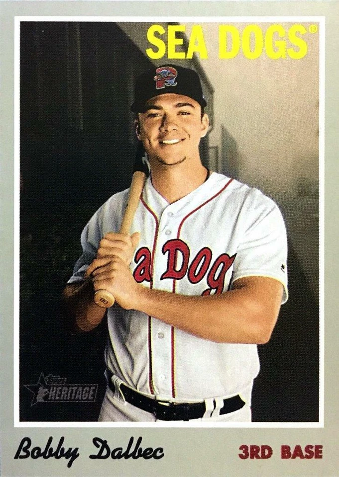 2019 TOPPS HERITAGE MINORS #28 - BOBBY DALBEC - Image 1 of 1