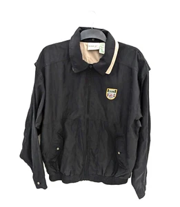 Reebok Jacket Mens Medium Golf Zip Pockets Collar Performance Outdoor Sports M - Picture 1 of 15