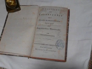 Grundlage des Naturrechts nach Principien der Wissenschaftslehre ++ Band 2 ( von - Picture 1 of 5