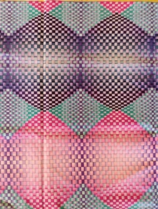 Kaleidoscope Cotton Fabric Hoffman Int. Vibrant Screen Print 72" x 44" (2 Yds) - Picture 1 of 7