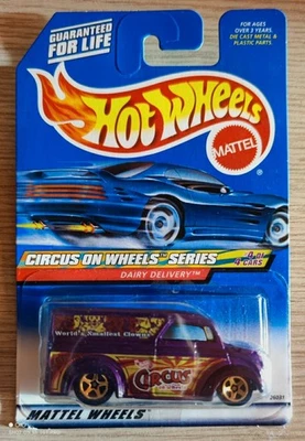 Hot Wheels Dairy Delivery- 2000 Circus On Wheels Series 4/4-Collector N. 028 - Immagine 1 di 3