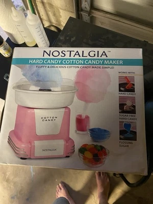 Nostalgia Retro Hard Candy Cotton Candy Maker - Image 1 of 3