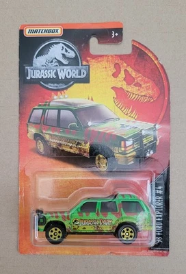 Ford Explorer #5 Matchbox Jurassic World '93 Foto 1 de 4
