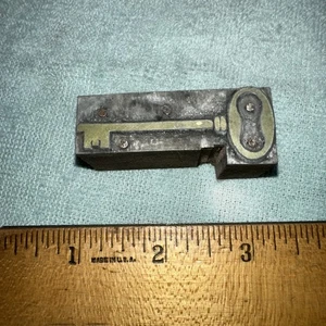 Printing Block “ Skeleton Key “ Nice Image - Picture 1 of 4