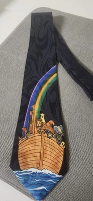 Corbata vintage del Arca de Noé de Rogers. "1997" en excelente estado Foto 1 de 4