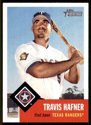 2002 Topps Heritage #302 Travis Hafner Texas Rangers - Image 1 of 2