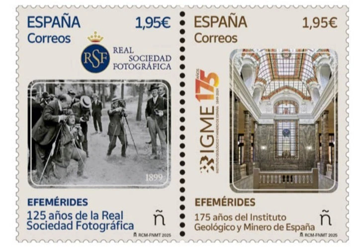 🇪🇸 ESPAÑA 2025 - REAL SOCIEDAD FOTOGRÁFICA / INSTITUTO GEOLÓGICO Y MINERO  - Imagen 1 de 1