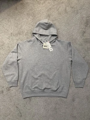 UNIQLO: C Sudadera con Capucha Pullover Grande Gris Japón Talla Grande L Nueva con Etiquetas Foto 1 de 4