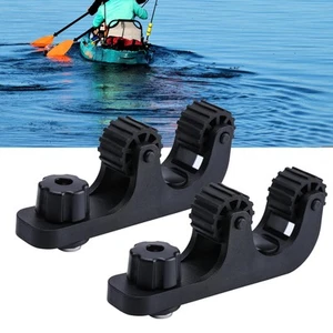 Offset Kayak Paddle Holder, Kayak Track Mount Accessories Paddle Holder for K... - Picture 1 of 7