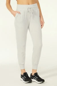 ZOBHA || Jessi Ribbed Jogger Pant in Heather Gray - Gr. Small - Bild 1 von 7