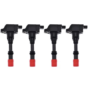 4Pcs Ignition Coils 30520-PWA-S01 For 2006-2009 2010 2011 Honda Civic 1.3L L4 - Picture 1 of 6