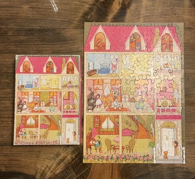 RARE 1973 CUBBYHOLE COTTAGE 100 Piece Puzzle Springbok PZL1078 COMPLETE Nice! - Image 1 of 4