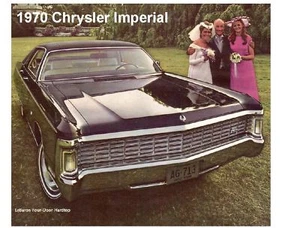 1970 Chrysler Imperial  Auto Refrigerator Magnet - Picture 1 of 1